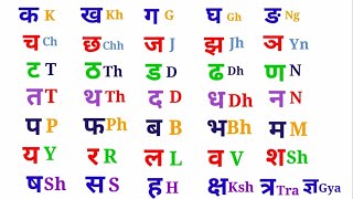 K se क Kh se ख,k kh g gh, k KH g GH in Hindi and English, learn ka kha ga gha English and Hindi,
