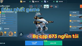 [War Robot] Con bọ cạp giàu nhất Việt Nam 673 củ tỏi cũng không thoát khỏi sự bay màu