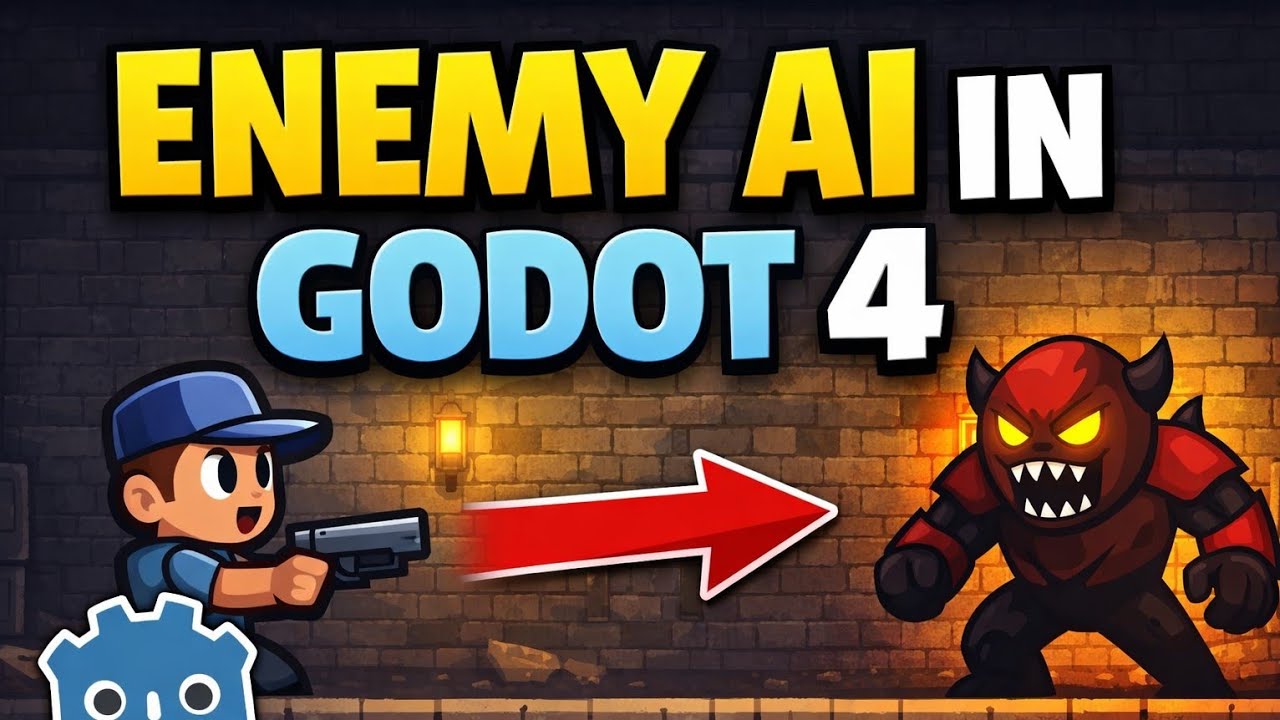 How to Make Enemy Follow the Player in Godot 4 (Beginner Tutorial ...