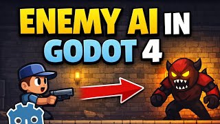 How to Make Enemy Follow the Player in Godot 4 (Beginner Tutorial)