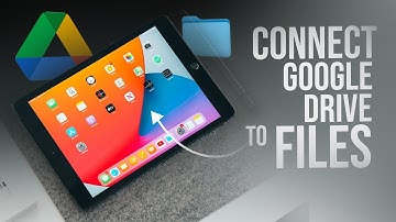 How to Connect Google Drive to iPad Files (tutorial)