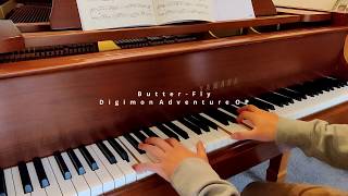 Download lagu Butter-Fly, Digimon Adventure OP (Animenz vers.) | Piano