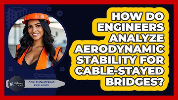 How Do Engineers Analyze Aerodynamic Stability For Cable-stayed Bridges?