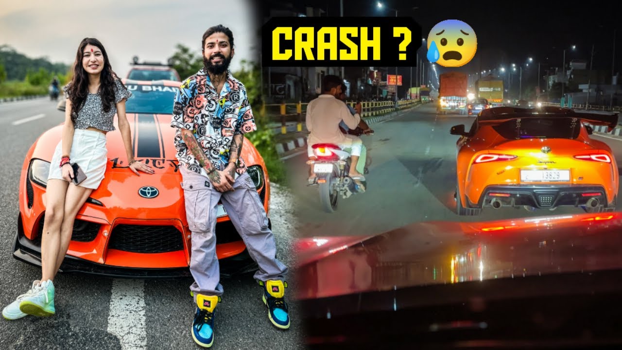 Ye Kya Hogaya Odisha Ride Pr Apni Supercar Supra Mk5 Ke Sath 😰 Crash ?