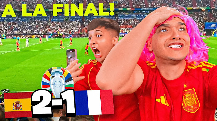 REACCIONANDO A ESPAÑA CONTRA FRANCIA!!! NOS VAMOS A LA FINAL!!!