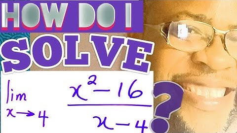 CERP TV/ CALCULUS / LIMITS/ INDETERMINATE FORMS /PROBLEM 1