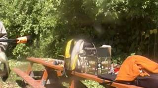 paintball tank exploding