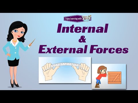 Forces | What are internal and external forces? | Internal & External Forces | Physics | Science