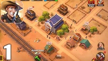 Wild West Heroes - Gameplay Walkthrough Part 1 (Android & iOS)