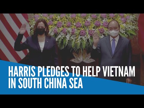 Harris pledges to help Vietnam in South China Sea