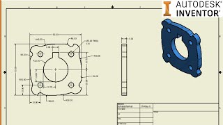 Autodesk Inventor Tutorial for Beginners - Practice Part - Slip Nut Insert