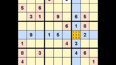 How to Solve New York Times Sudoku Hard May 16, 2022