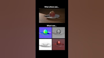 What Others See VS What I See #cgi #blender #3d