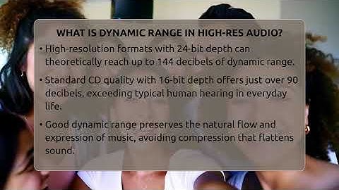 What Is Dynamic Range In High-res Audio? - Audio Gear Insider