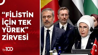 Emine Erdoğan'dan Lider Eşlerine Çağrı: Ateşkes Olana Kadar Biz De Nöbet Tutalım | TV100 Haber