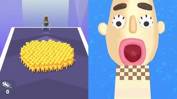 Satisfying Mobile Games | SANDWICH RUNNER vs COUNTMASTERS CROWD RUNNER 3D | Max Level Update Gaming