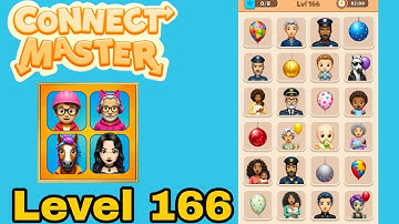Connect master match puzzle level 166 solution walkthrough 