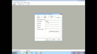 Putting in Microsoft Dynamics RMS Admininistrator Credentials