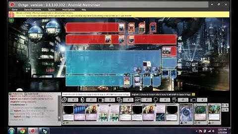 Android: Netrunner Cerebral Gift vs Parasite Recursion Noise OCTGN