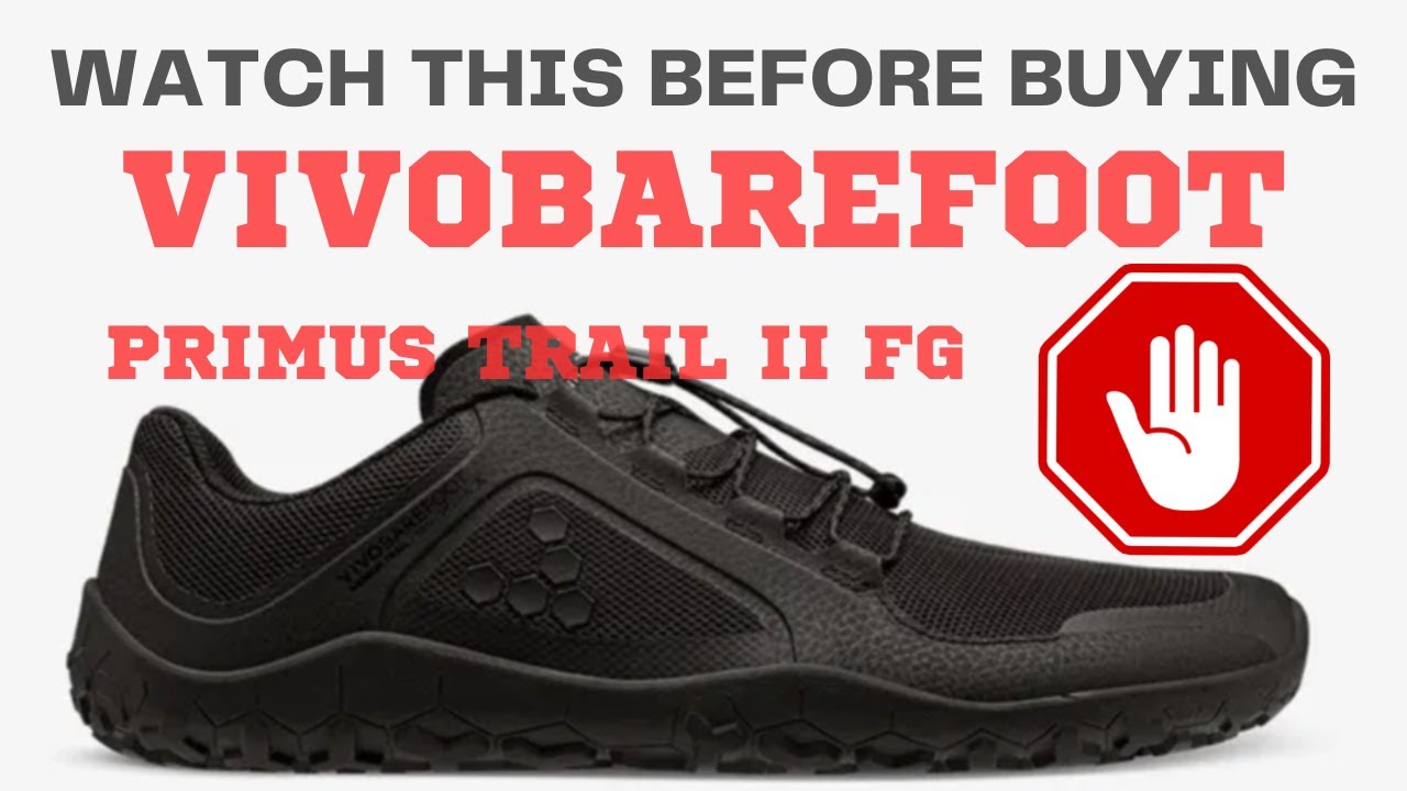 Vivobarefoot Primus Trail II All Weather FG de hombres, Barefoot running  shoes