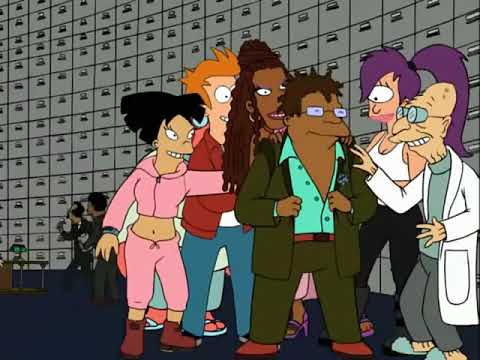 Futurama S02E11 - (Hermes saves Bender)