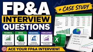 FP&A Interview Questions and Case Study: Technical, Excel, Behavioral and Forecasting Scenarios