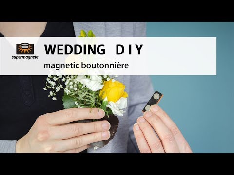 6 Magnetic Boutonniere Holders Boutonniere Magnets Magnetic -  in 2023