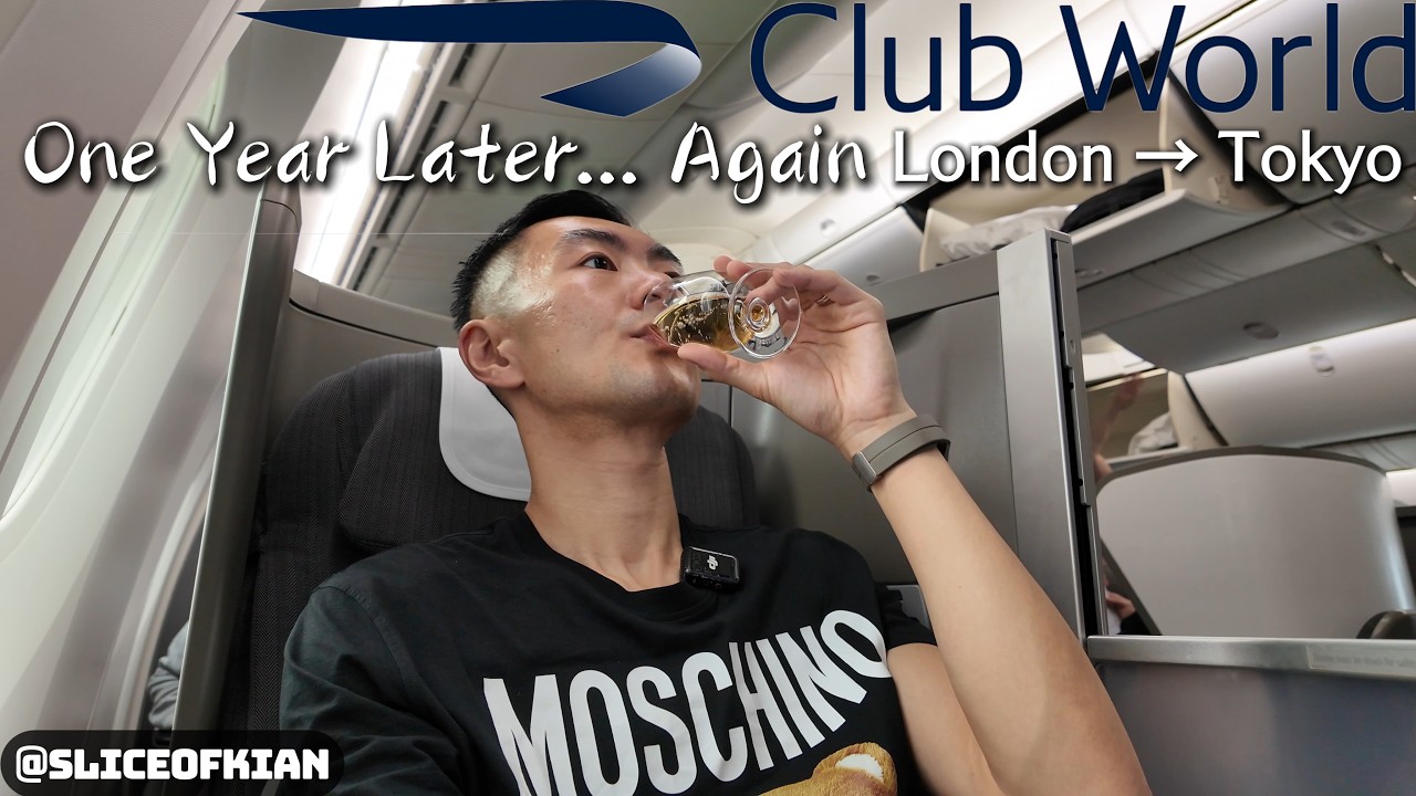Flying British Airways Club World to Tokyo Again (1 Year Later)｜BA7 London Heathrow to Haneda B787-9