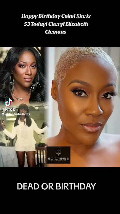 Happy Birthday #Coko! She Is 53 Today!#SWV #CherylElizabethClemons 🌹