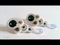 Tutorial soutache  . Orecchini "Tears" DIY