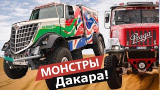 Монстры Дакара: Эти Грузовики Могут Всё!