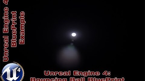 UE4 Bouncing Ball and Dynamic Color Change | Blueprint Example by Devin Sherry