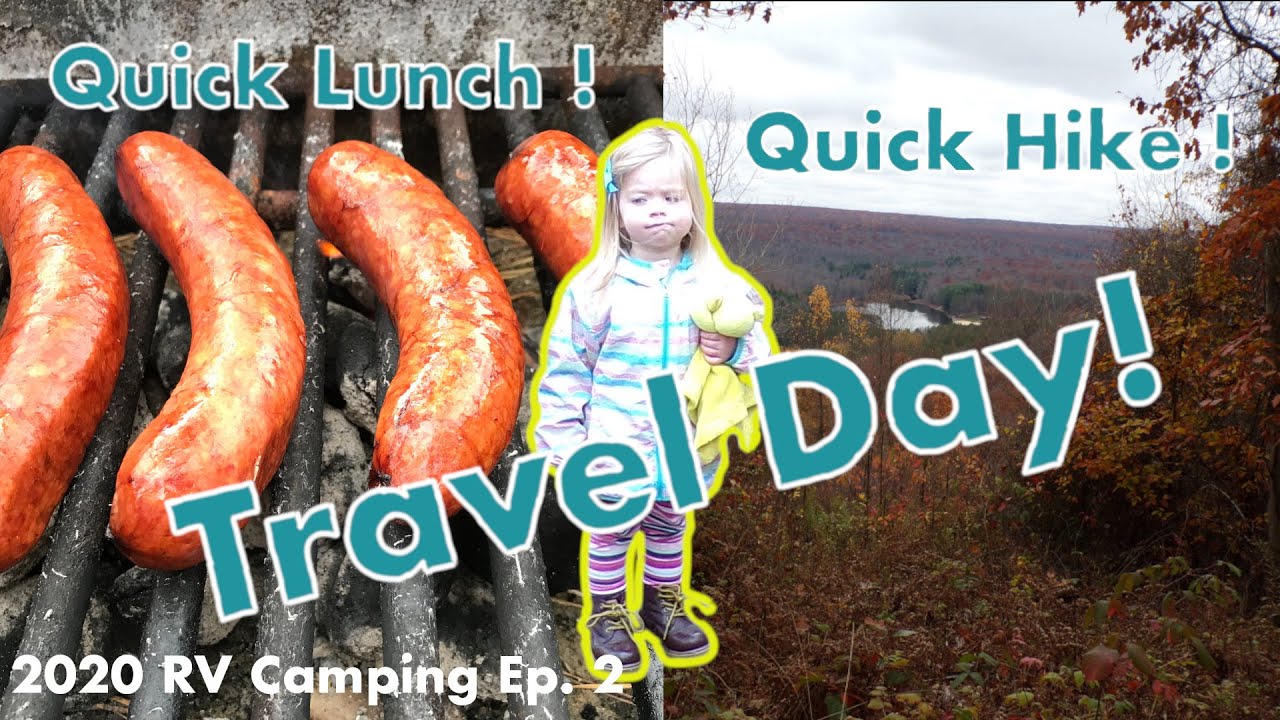 Travel Day Hike | Trail of the New Giants! | Pennsylvania RV Camping | Parker Dam State Park