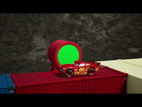 Speedway Coloré - Aventure de Course de Voitures Lightning McQueen - Qui Va Gagner?