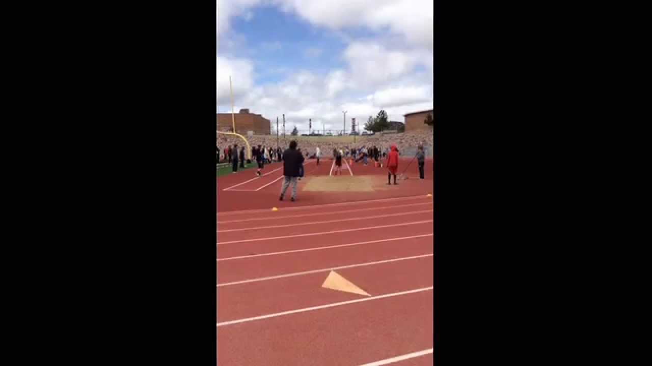 Tiger Relay, LaJunta, Co 04/17/2014 41' 3.50" 2nd place finish