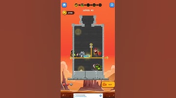 Hero rescue helpless princess Level 42