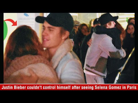 Justin Bieber Couldn't Control Himself Hugging Selena Gomez After Their Close Encounter In Paris