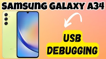 USB Debugging || USB Not Working and Not Showing Problem Solve Samsung Galaxy A34 {SM-A346E}