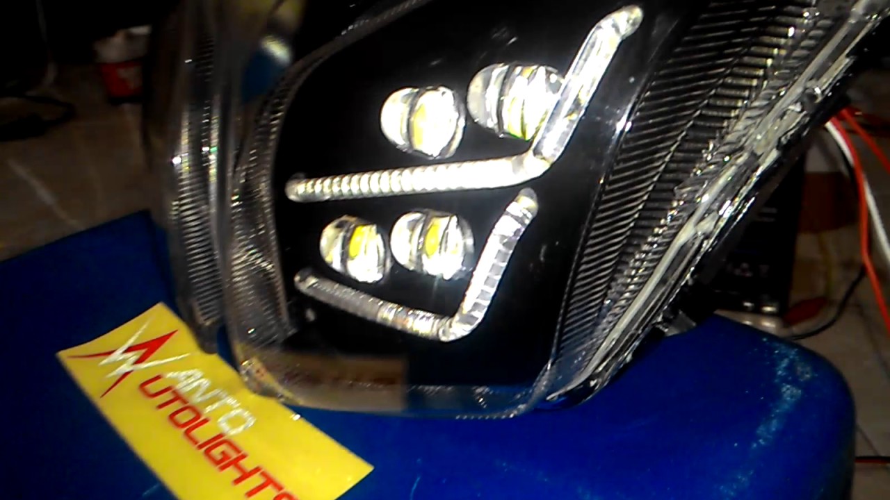 Modif Ekstrim Lampu Depan Jupiter Z1 YouTube