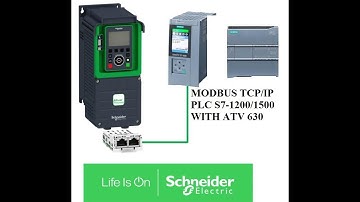 Modbus TCP/IP PLC S7-1200/1500 With ATV 630 [ Truyền Thông Modbus TCP/IP PLC S7-1200 Với ATV 630]