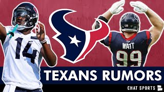 JUICY Texans Rumors: JJ Watt Hinting Return, Kamari Lassiter TOP Rookie CB, Texans Sophomore Slumps?