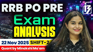 IBPS RRB PO Exam Analysis 2025 | RRB PO Shift 2 Exam Analysis 2025 | RRB PO Pre Exam Review