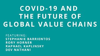 Famous Covid-19 and the Future of Global Value Chains Profile