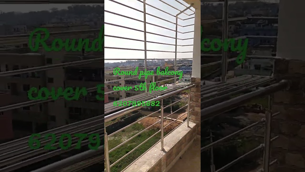 stainless steel balcony cover