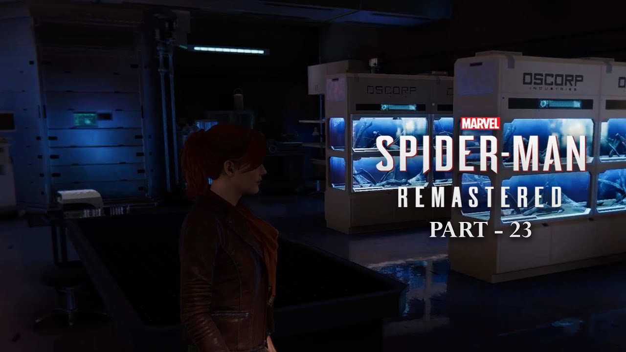 Spider Mand Lab SPIDER-MAN REMASTERED PC Walkthrough Gameplay Part 23 - Norman's Secret ...