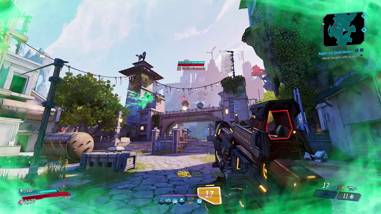 Borderlands 3 Amara's Phasegrasp Terror Skull anoint stacking