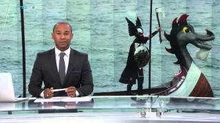 Modern day Vikings celebrate their history in Scotland