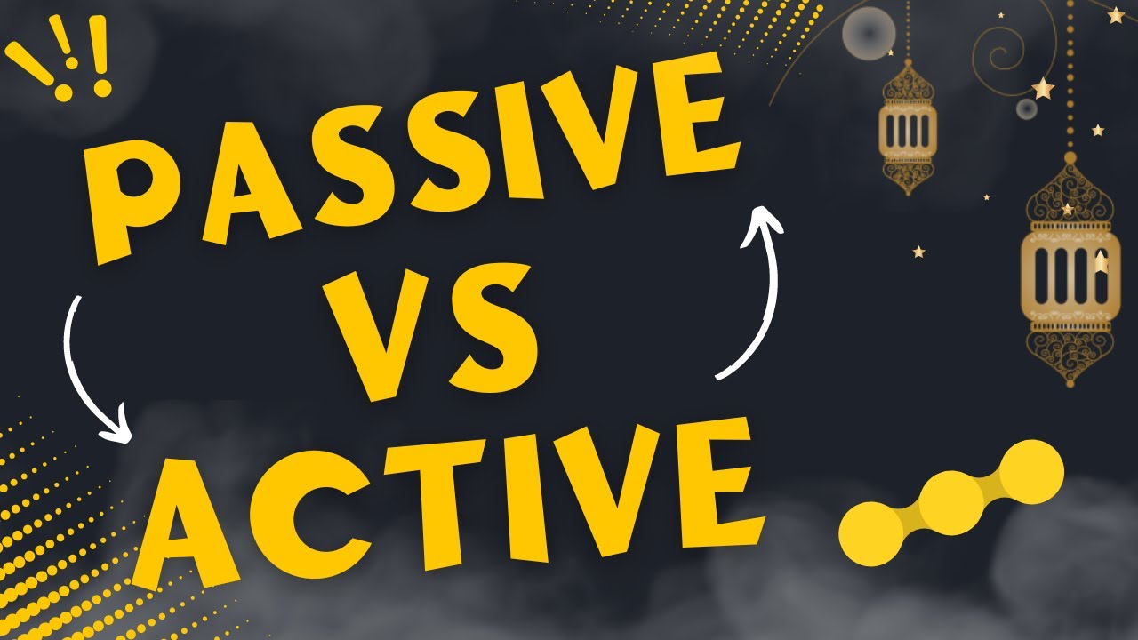جميع الشعب - درس Passive / Active voice
