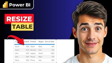 De tabelgrootte wijzigen in Power BI (de eenvoudigste manier) (gids 2025)