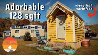 Their ADORABLE 128 sqft Tiny House by Incredible Tiny Homes  $30k!